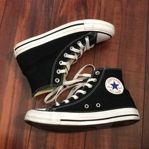 Black High Top Converse